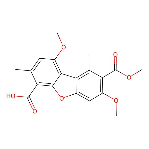 2D Structure of Schizopeltic acid