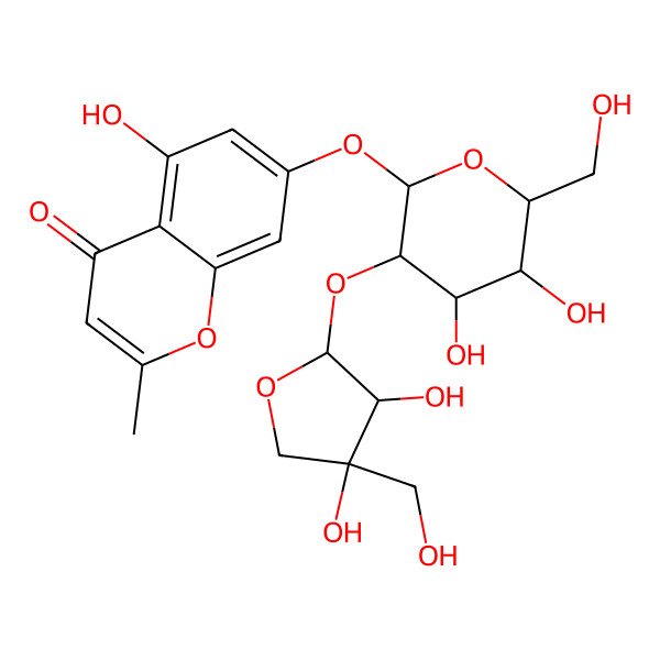 2D Structure of Schumanniofioside B