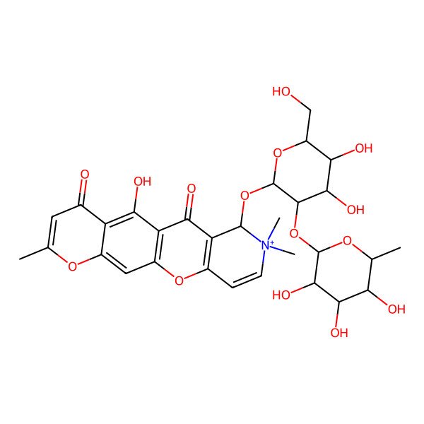 2D Structure of Schumanniofoside