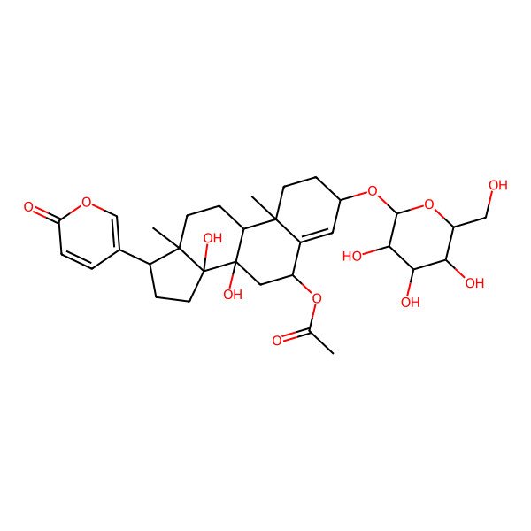 2D Structure of Scilliroside