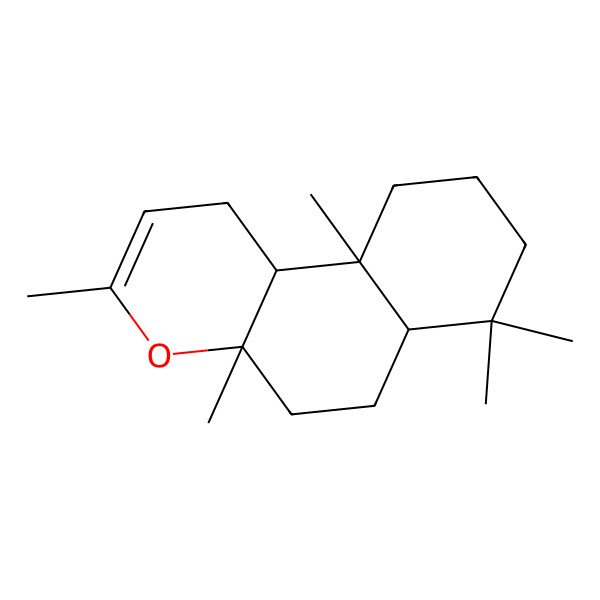 2D Structure of Sclareoloxide(Cis-B/C)