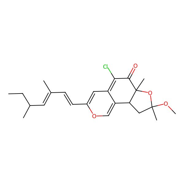 2D Structure of Sclerotiorin B