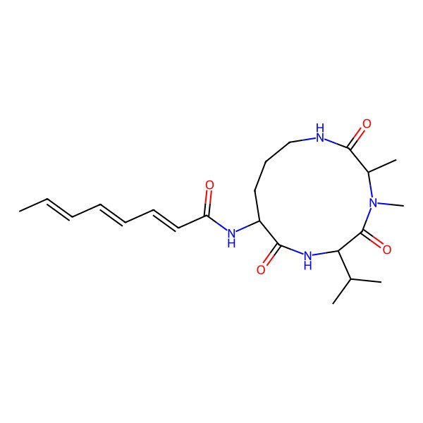 2D Structure of Sclerotiotide A