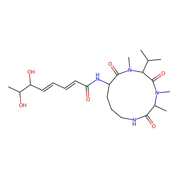 2D Structure of Sclerotiotide H/I/J/K