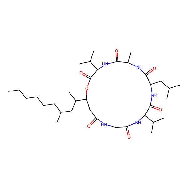 2D Structure of Scopularide D