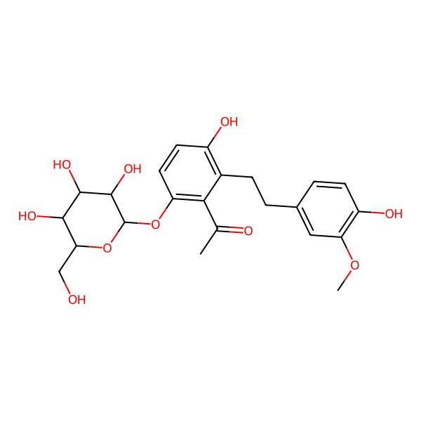 2D Structure of scorzodihydrostilbene A