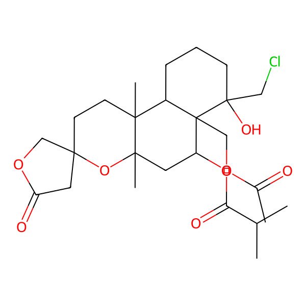 2D Structure of Scutorientalin B