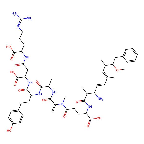 2D Structure of [seco-4/5][D-Asp3]MC-HtyR