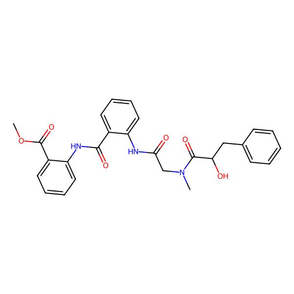 2D Structure of Seco-clavatustide B
