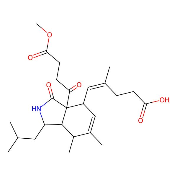 2D Structure of Secochalasin B