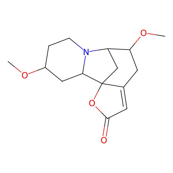 2D Structure of securinega amamine B