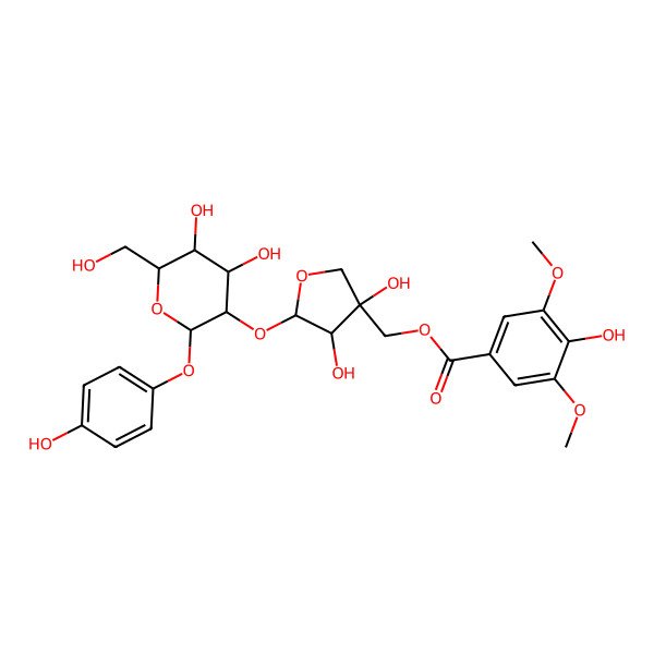 2D Structure of Seguinoside F 2D Structure of Seguinoside F