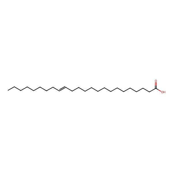 2D Structure of 15-Tetracosenoic acid, (15Z)-