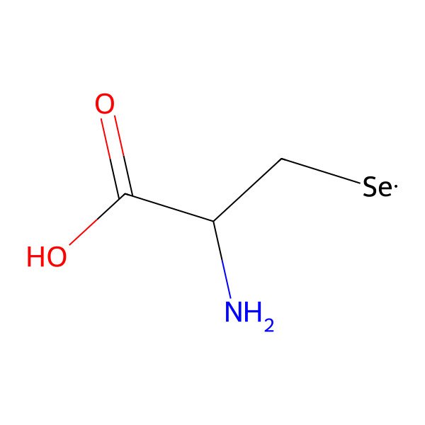 2D Structure of Selenocysteine 2D Structure of Selenocysteine