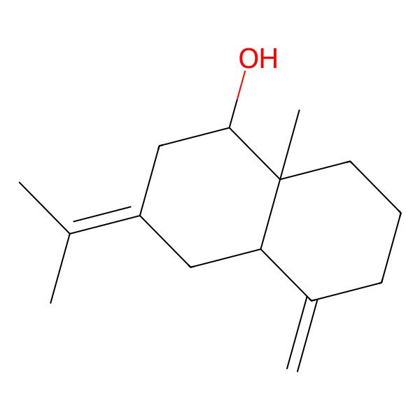 2D Structure of Selma-4(14),7(1 I)-dlene-9-01 (I)