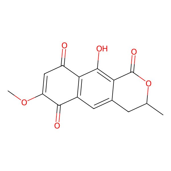 2D Structure of Semi-Xanthomegnin