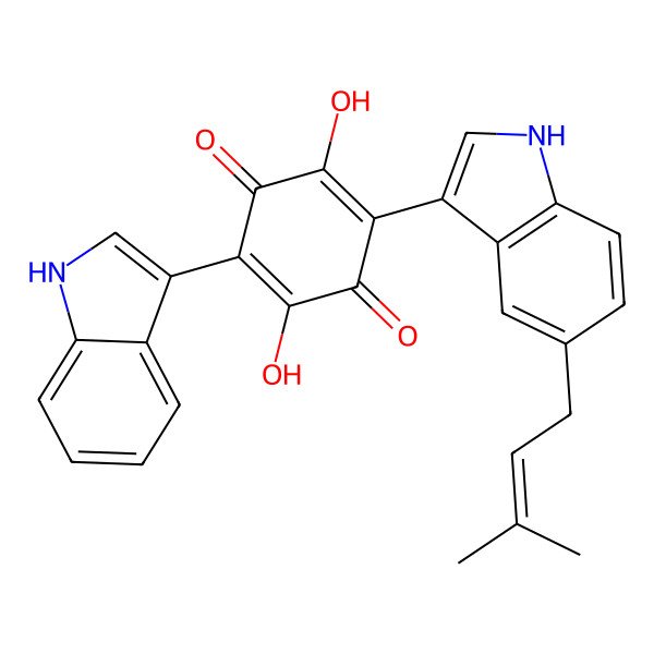 2D Structure of Semicochliodinol A