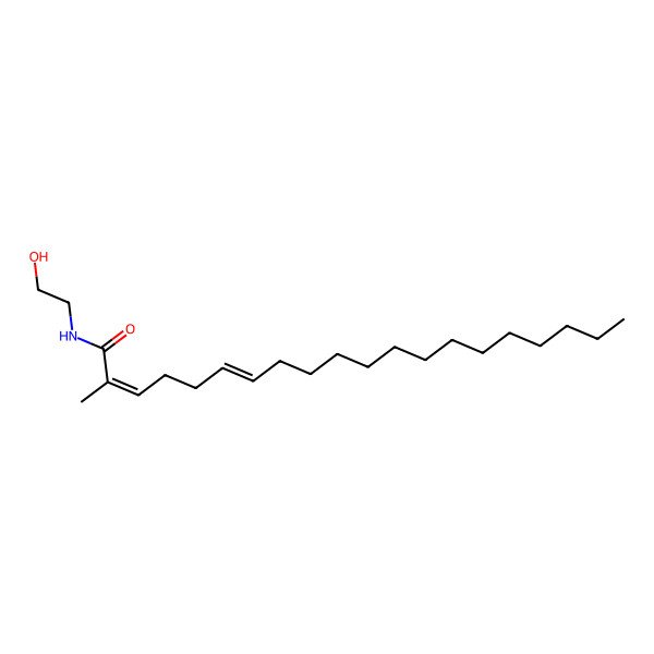 2D Structure of semiplenamide A