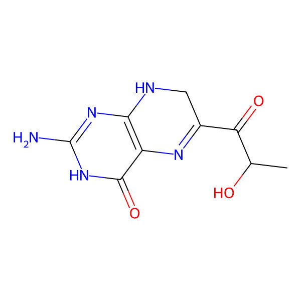 2D Structure of Sepiapterin