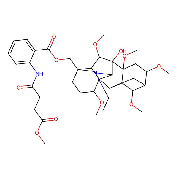 2D Structure of Septentrionine 2D Structure of Septentrionine