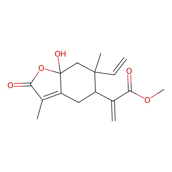 2D Structure of Sericealactone, (rel)-