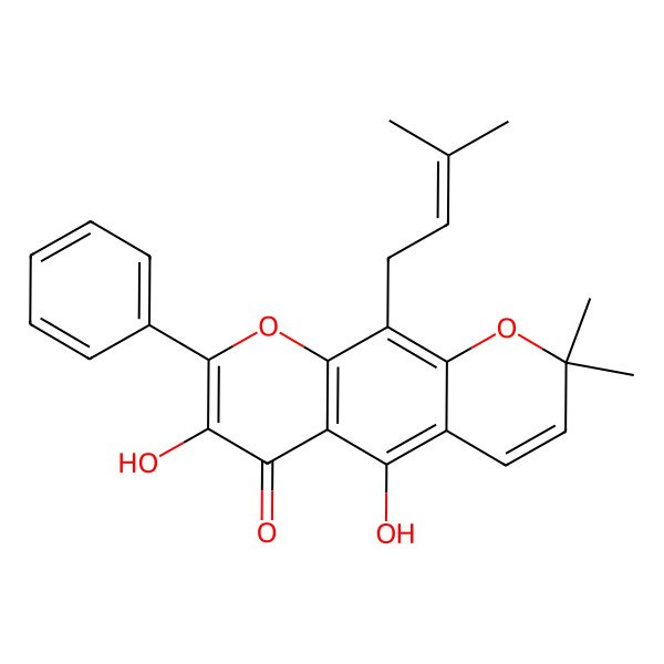 2D Structure of Sericetin 2D Structure of Sericetin