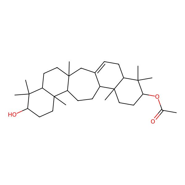 2D Structure of Serratenediol-21-acetate