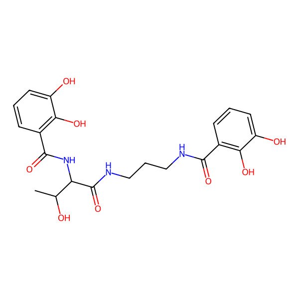 2D Structure of Serratiochelin B