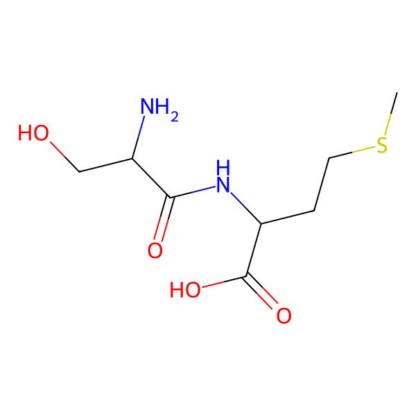 2D Structure of Serylmethionine