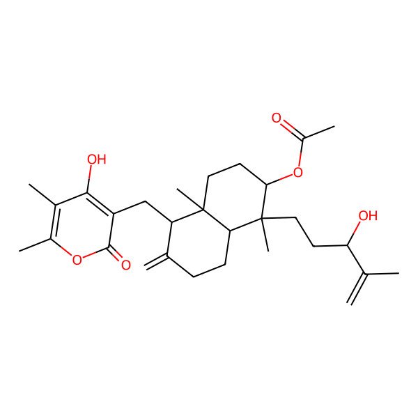 2D Structure of Sesquicillin D