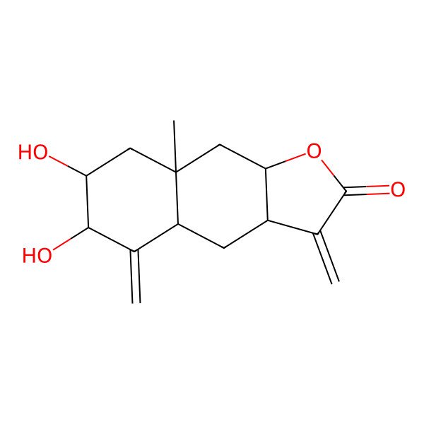 2D Structure of Sesquiterpene lactone TS-8 2D Structure of Sesquiterpene lactone TS-8