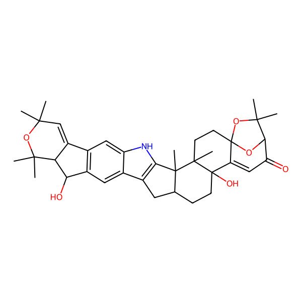 2D Structure of Shearinine D