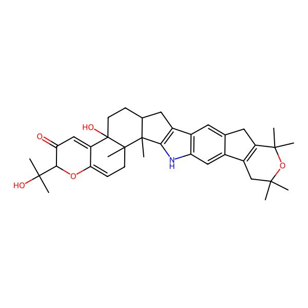 2D Structure of Shearinine O