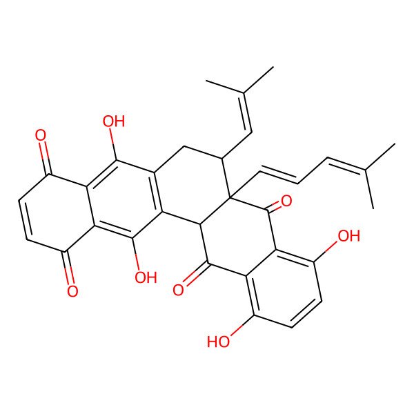 2D Structure of Shikometabolin C