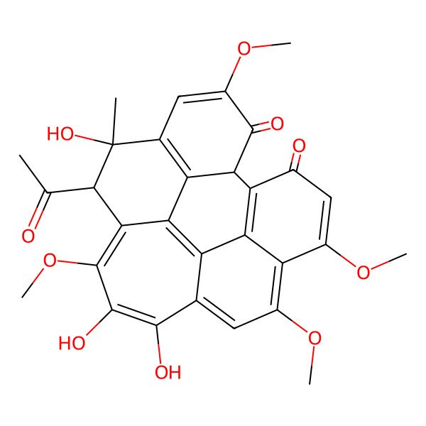 2D Structure of Shiraiachrome A