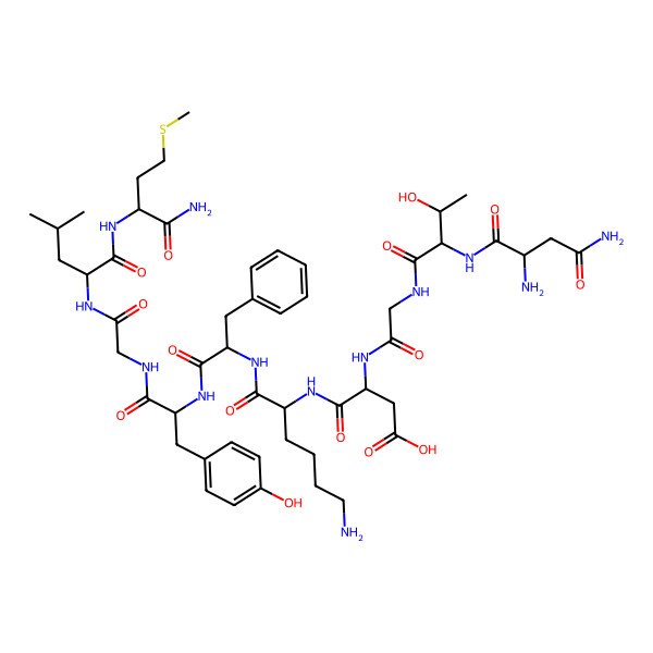 2D Structure of Sialokinin I
