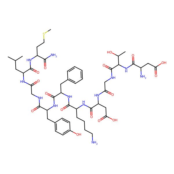 2D Structure of Sialokinin II