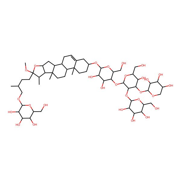 2D Structure of Sibiricoside A 2D Structure of Sibiricoside A