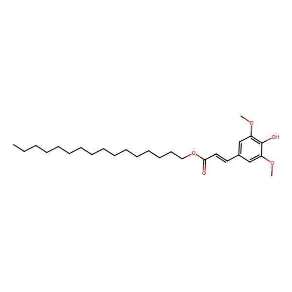 2D Structure of Sinapic acid hexadecyl ester