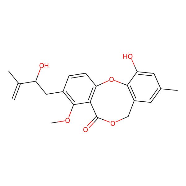 2D Structure of Sinopestalotiollide B
