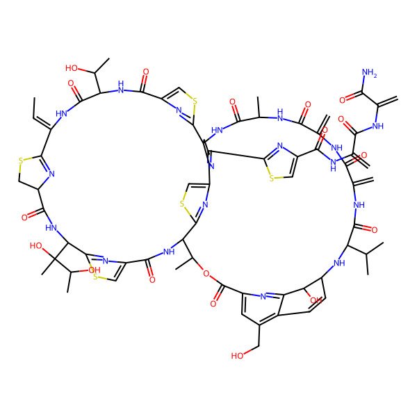 2D Structure of Siomycin D1