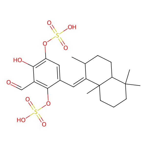 2D Structure of siphonodictyal B3