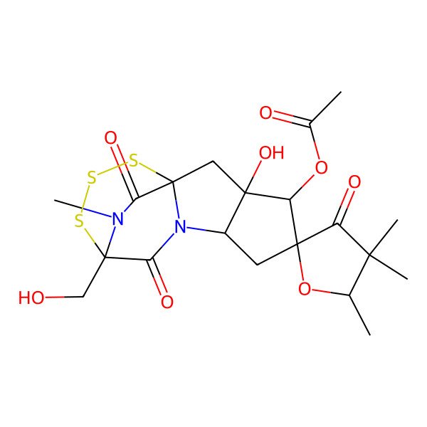 2D Structure of Sirodesmin C
