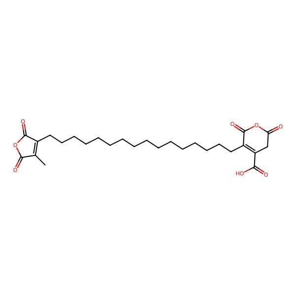 2D Structure of Skeletocutin B