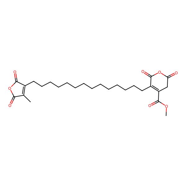2D Structure of Skeletocutin C