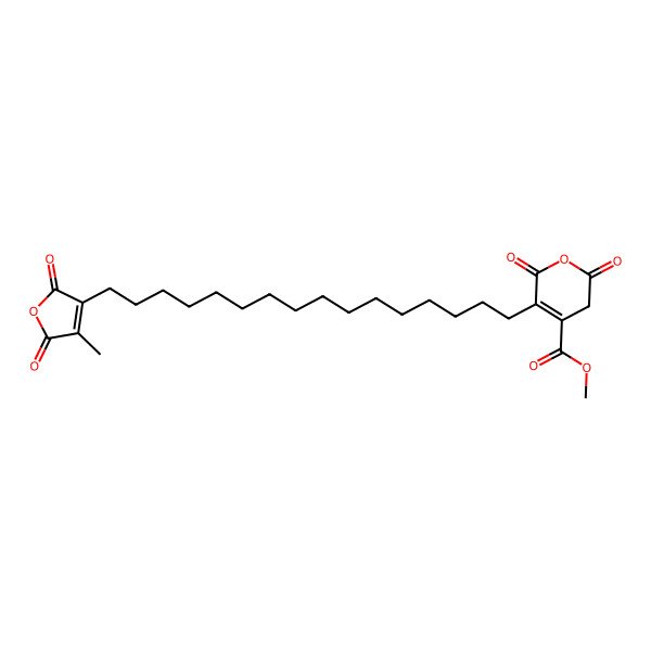 2D Structure of Skeletocutin D