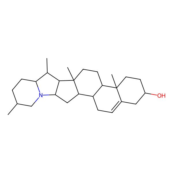 2D Structure of Solanid-5-en-3-ol