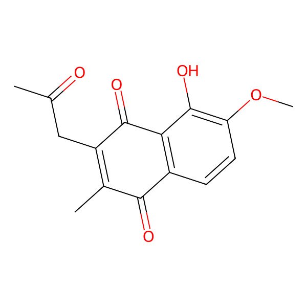 2D Structure of Solaninaphthoquione