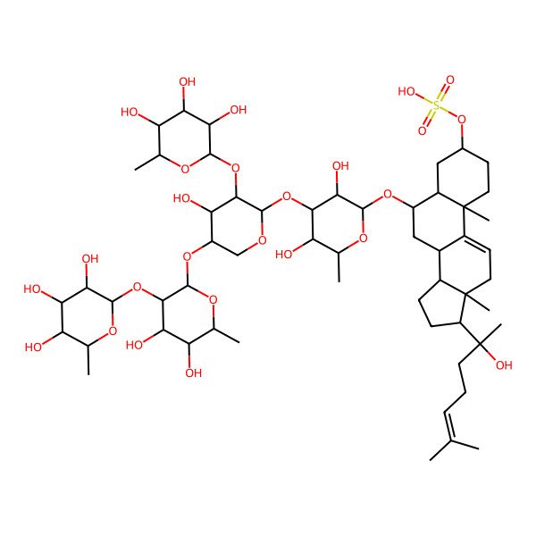 2D Structure of Solasteroside A