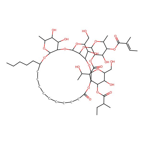 2D Structure of soldanelline B